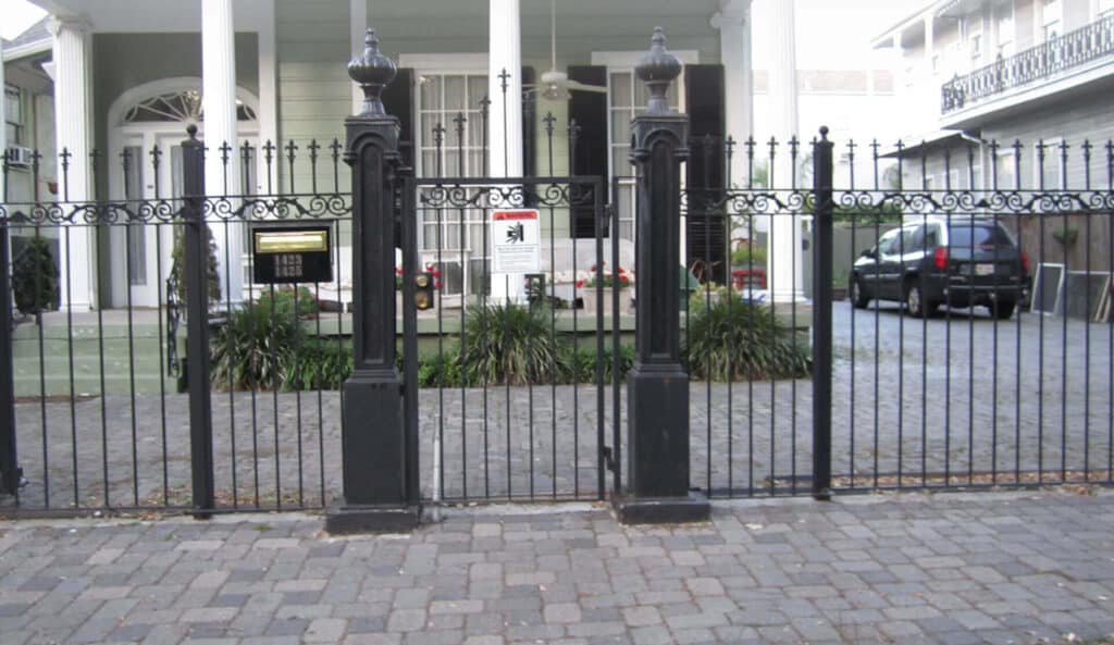New Orleans Traditional Fence Big Easy Iron Works
